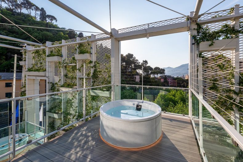 Vista jacuzzi